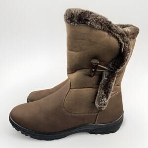 Ladies Boots With Fur Inside Size 10